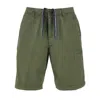 Aspesi Drawstring Bermuda Shorts In Green