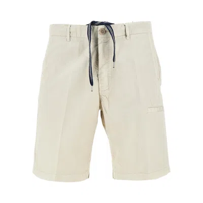 Aspesi Drawstring Bermuda Shorts In Neutral