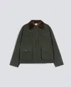 Aspesi Cotton-blend Fabric Jacket In Green