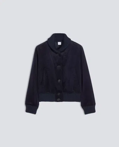 Aspesi Cotton Corduroy Jacket - Navy