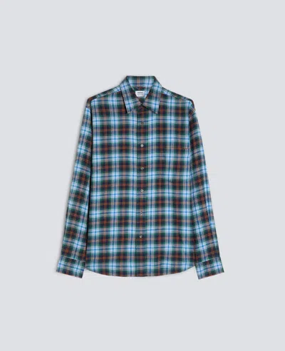 Aspesi Fred Check Flannel Shirt In Multi