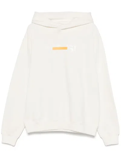 Aspesi Cotton Hoodie In White