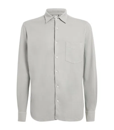 Aspesi Cotton Jersey Shirt In Gray