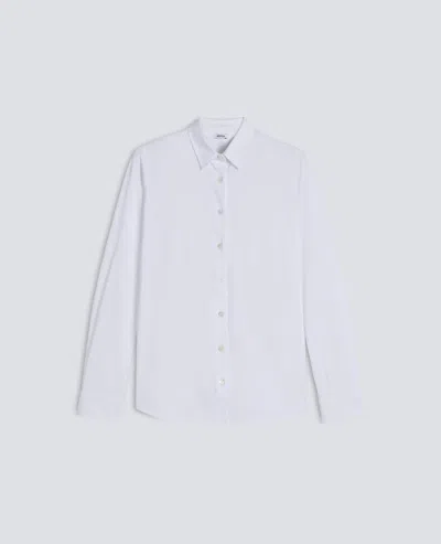 Aspesi Cotton Jersey Shirt In White