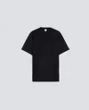 Aspesi Cotton Jersey T-shirt In Black