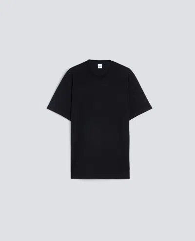 Aspesi Cotton Jersey T-shirt In Black