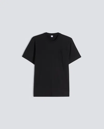 Aspesi Cotton Jersey T-shirt In Black