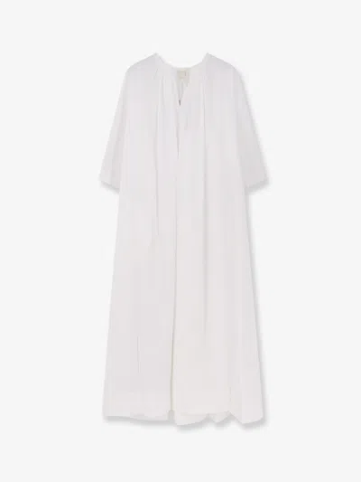 Aspesi Cotton Long Dress In White