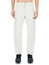 Aspesi Utility Trousers Featuring Multiple Pockets In White