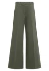 Aspesi High-waisted Casual Pants In Gray