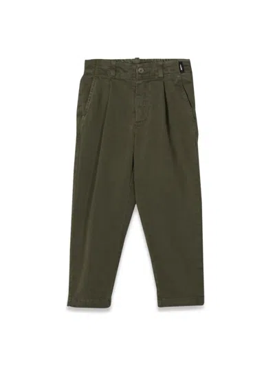 Aspesi Kids' Cotton Pants In Green