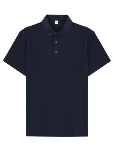 Aspesi Cotton Polo In Blue
