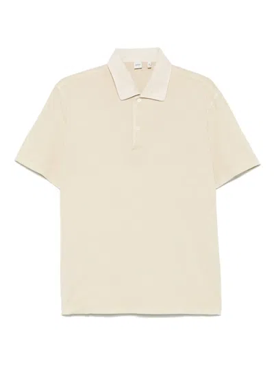 Aspesi Short-sleeved Polo Shirt In Neutral