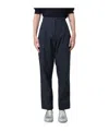 Aspesi Lightweight Cotton Trousers In Black
