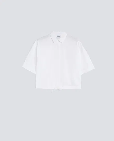 Aspesi Cotton Poplin Shirt In White