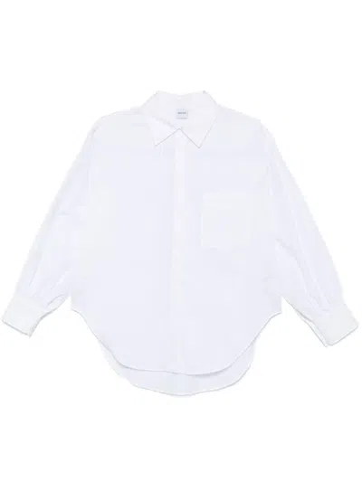 Aspesi Cotton Poplin Shirt In White