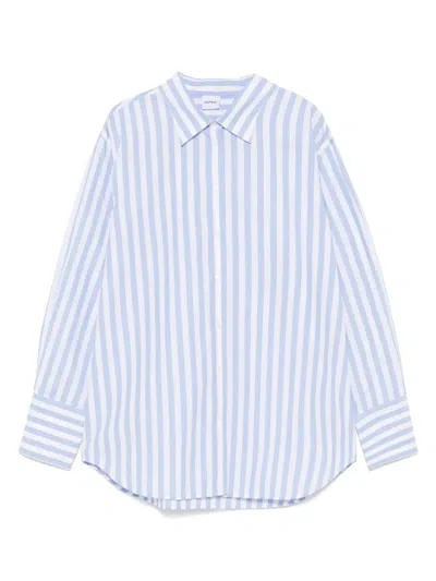 Aspesi Cotton Shirt In Blue
