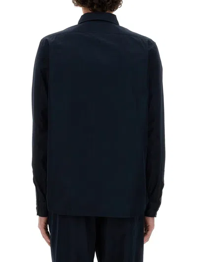 Aspesi Cotton Shirt In Navy