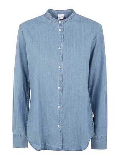 Aspesi Cotton Shirt In Blue