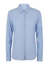 Aspesi Camicia In Cotone Shirts Light Blue In Blue