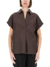 Aspesi Cotton Shirt In Brown
