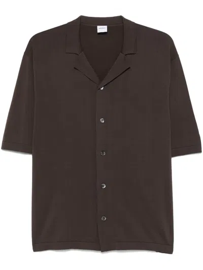 Aspesi Cotton Shirt In Brown