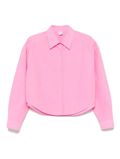 Aspesi Cotton Shirt In Pink