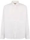 Aspesi Popeline Sedici Shirt With Breast-pocket In White