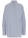 Aspesi Cotton Shirt With Striped Pattern