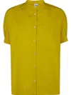 Aspesi Over Shortsleeves Shirt In Yellow