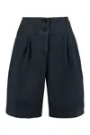 Aspesi Cotton Shorts Back Pocket