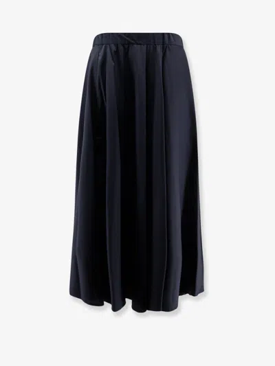 Aspesi Cotton Skirt In Black