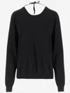 Aspesi Cotton Sweater In Black