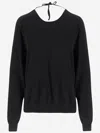 Aspesi Cotton Sweater In Black