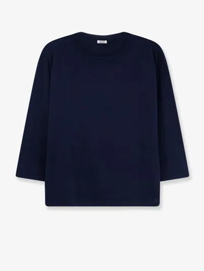 Aspesi Cotton Sweater In Blue