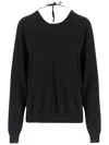 Aspesi Cotton Sweater In Black