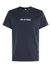 Aspesi T-shirt Un Attimo In Blue