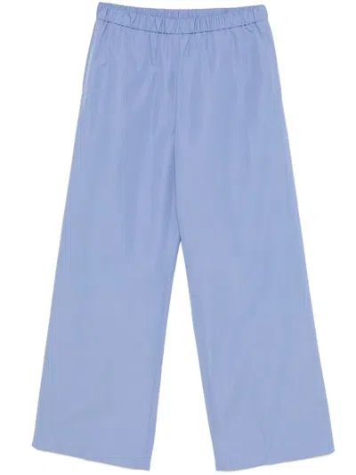 Aspesi Cotton Trousers In Blue