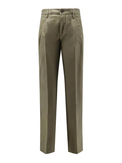 Aspesi Cotton Trousers In Blue