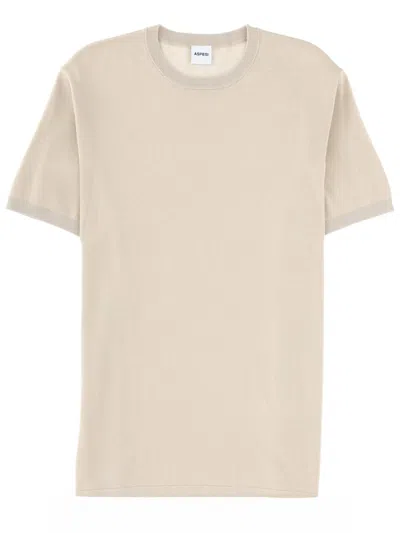 Aspesi Cotton T-shirt In Neutral