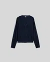 ASPESI COTTON V-NECK JUMPER