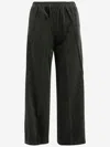 Aspesi Elasticated-waist Corduroy Trousers In Green