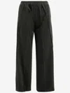 Aspesi Elasticated-waist Corduroy Trousers In Green