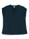 Aspesi Cotton Vest In Blue