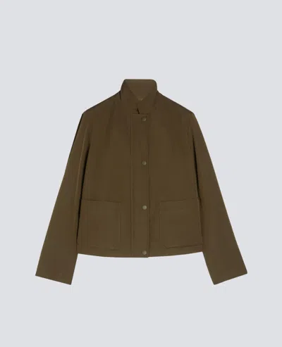 Aspesi Cotton-blend Canvas Jacket - Military
