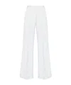 Aspesi Creased Casual Pants In White