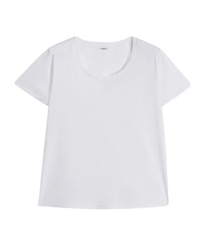 Aspesi Crew Neck Casual T-shirt In White