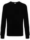 Aspesi Crew Neck Jumper In Black