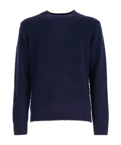 Aspesi Crew Neck Jumper In Black