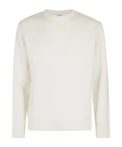 Aspesi Crew-neck Jumper In White